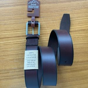 Stone Mountain heavy duty leather belt